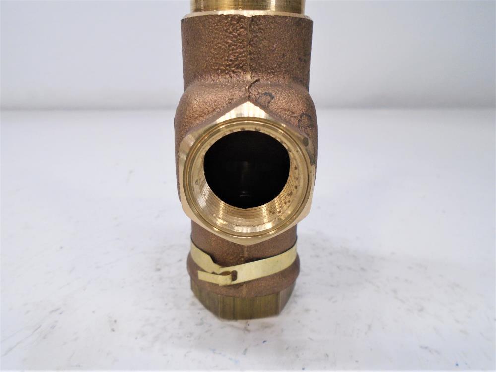 Honeywell 3/4" NPT Bronze 2 Way Direct Acting Globe Valve, V5011N1057